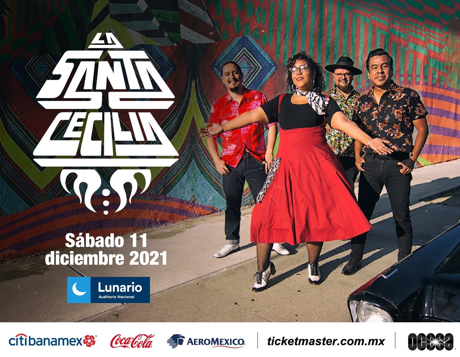 La Santa Cecilia llegará de la mano de su Tour Quiero Verte Feliz 2021