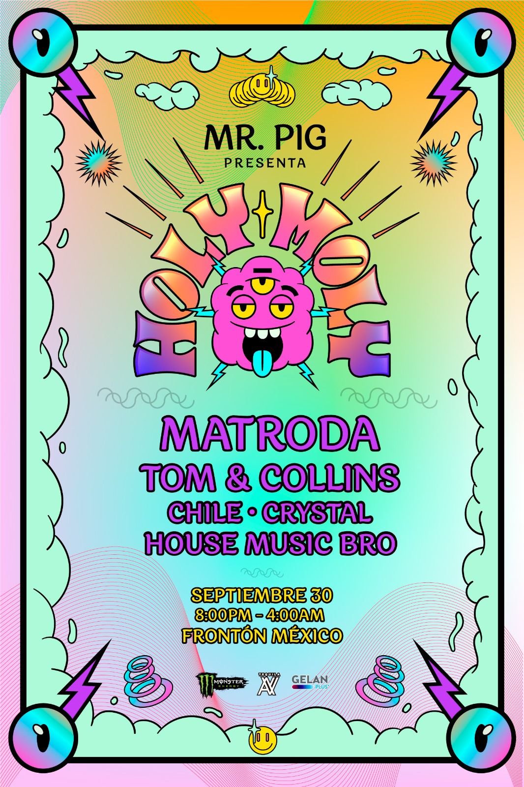 MR.PIG PRESENTA HOLY MOLY, EL PRIMER FESTIVAL DE NU DISCO, DANCE Y