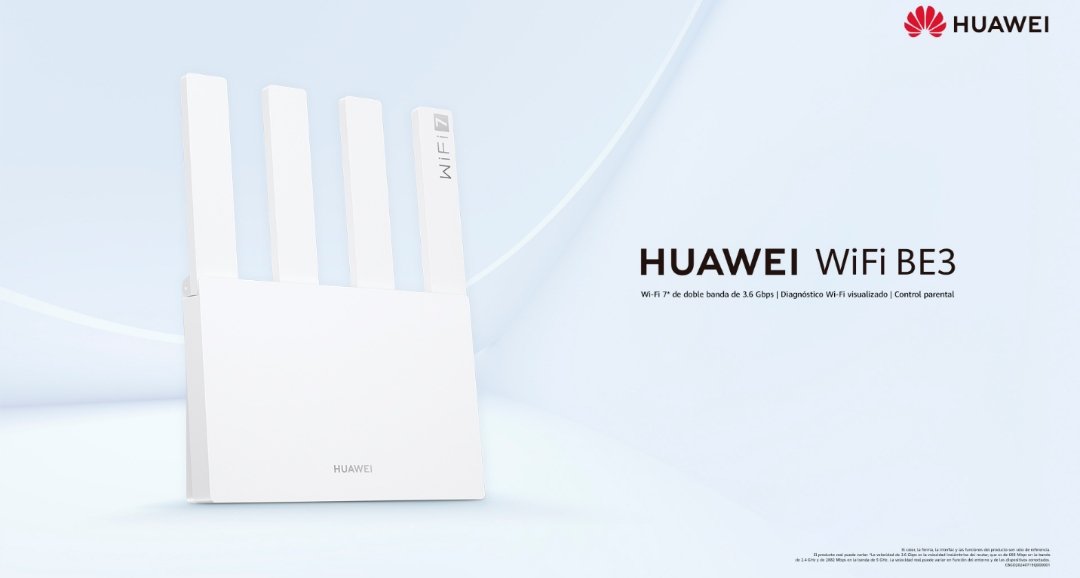 Revoluciona Tu Conexión: Presentamos el Nuevo Router HUAWEI WiFi BE3 ...